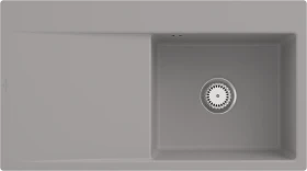 Villeroy & Boch Subway Style 50 flat Einbau Becken rechts fossil