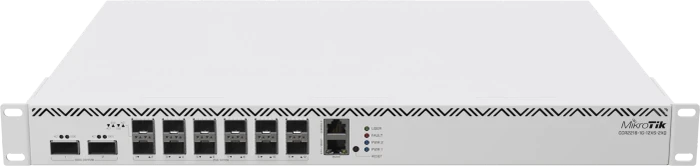 MikroTik RouterBOARD 25G Router, 12x SFP28, 2x QSFP28, 1x RJ-45