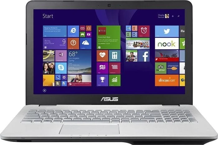 ASUS N551JX-CN289T, Core i7-4720HQ, 16GB RAM, 256GB SSD, GeForce GTX 950M, DE