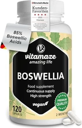 Vitamaze Weihrauch 900mg hochdosiert Kapseln, 120 Stück