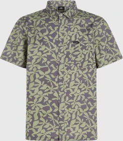 O'Neill O'riginals Eco Standard Leaf Hemd kurzarm green seagrass (Herren)