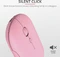 Trust Puck Wireless Mouse rosa, USB/Bluetooth Vorschaubild