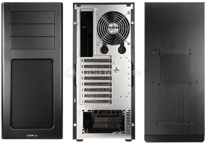 Lian Li PC-7HB schwarz, schallgedämmt