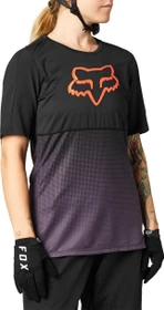 Fox Racing Flexair Trikot kurzarm schwarz/violett (Damen)