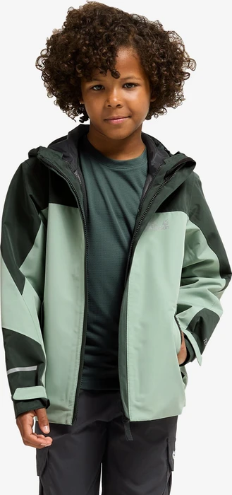 Jack Wolfskin Trailventure 2L Funktionsjacke green zinnia (Junior)
