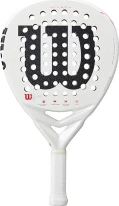 Wilson Bela LS V3 Padel-Tennisschläger weiß/rot