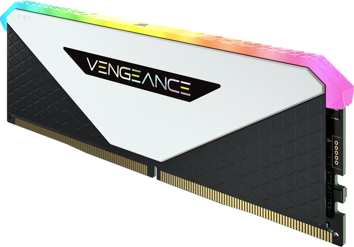 Corsair Vengeance RGB RT White UDIMM 16GB Kit, DDR4-3200, CL16-20-20-38