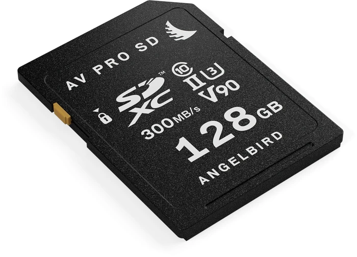 Angelbird AV PRO SD V90 R300/W260 128GB, UHS-II U3, Class 10