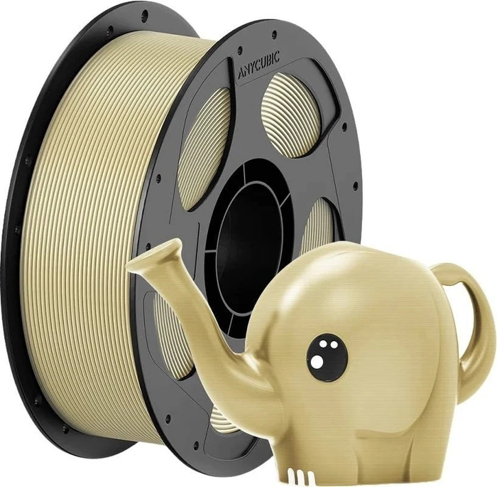Anycubic PETG, beige, Spule, 1.75mm, 1.00kg