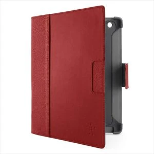 Belkin new iPad Cinema Leder Folio rot