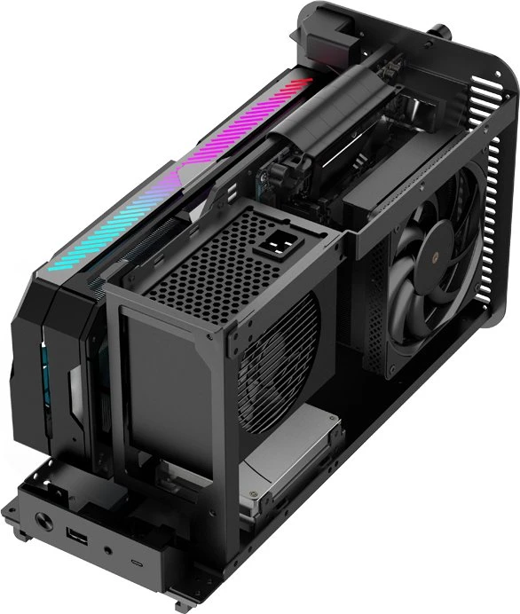 Jonsbo V11, schwarz, Mini-ITX