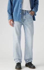 Levi's 555 Relaxed Straight Jeans baby blue essentials (Herren)