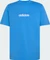 adidas Essentials Linear Single Jersey T-Shirt kurzarm ray blue/off white (Herren) Vorschaubild
