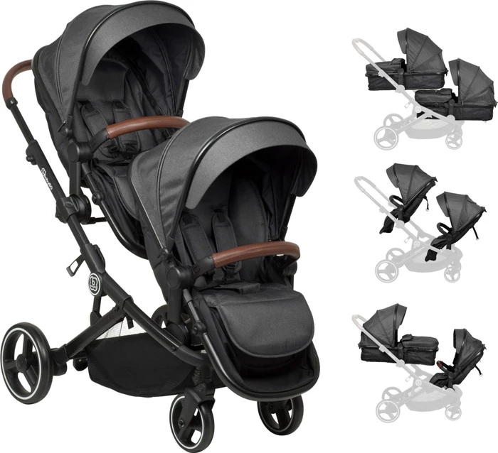 BabyGo Twinner 3in1