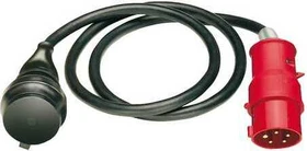 Brennenstuhl Adapterleitung IP44 schwarz H07RN-F 3G1.5 CEE-Stecker 400V/16A 1.5m