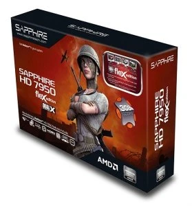Sapphire Radeon HD 7950 FleX, 3GB GDDR5, DVI, HDMI, 2x mDP, full retail