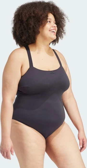 adidas Iconisea Padded Premium X-Back Badeanzug schwarz/weiß (Damen)