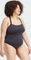 adidas Iconisea Padded Premium X-Back Badeanzug schwarz/weiß (Damen) Vorschaubild