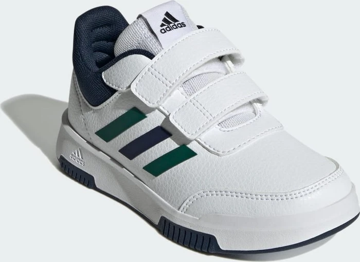 adidas Tensaur Hook and Loop cloud white/collegiate green/collegiate navy (Junior)