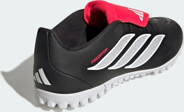adidas Predator Club Fold-Over Tongue TF core black/cloud white/lucid red (Herren)