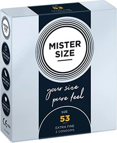 Mister Size 53mm Kondom, 3 Stück