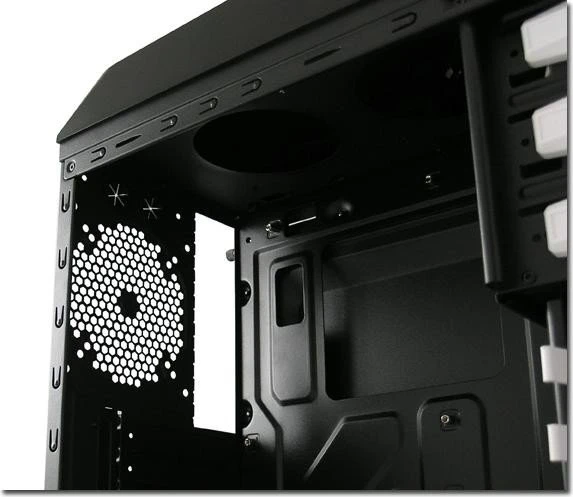 LC-Power Gaming 979B Silver Strike, Acrylfenster