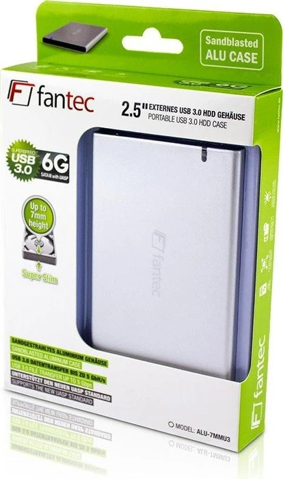 Fantec ALU7MMU3, USB 3.0 Micro-B