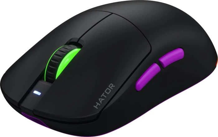 Hator Quasar 3 Ultra 8K Wireless Gaming Mouse schwarz, USB/Bluetooth