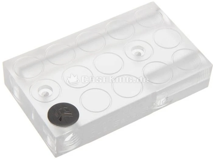 EK Water Blocks EK-FC Bridge DUAL Serial 3-Slot CSQ Acryl