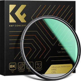 K&F Concept Nano-X CPL Ultra-Low Reflection Filter 82mm