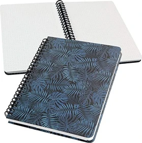 Sigel Jolie Spiral-Notizbuch, A5, punktiert, Hardcover, Motiv Mystic Jungle, 120 Blatt