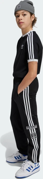 adidas 3-Streifen T-Shirt kurzarm schwarz/weiß (Junior)