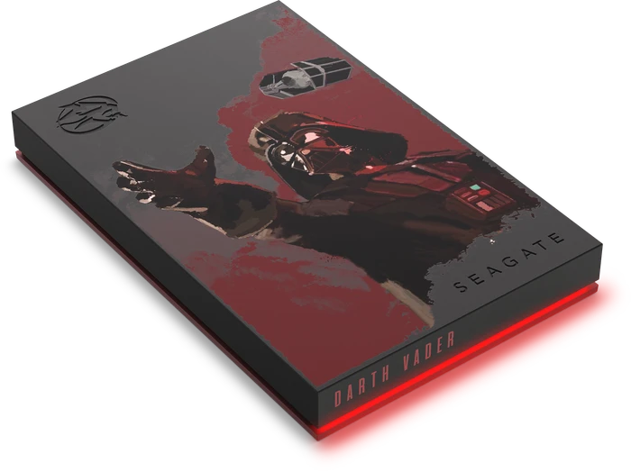 Seagate FireCuda Gaming HDD - Darth Vader Special Edition, 2TB, +Rescue, USB 3.0 Micro-B