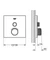 Grohe Grohtherm SmartControl Thermostat mit 1 Ventil moon white Vorschaubild