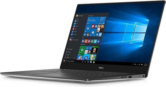 Dell XPS 15 9560 (2017), silber, Core i7-7700HQ, 16GB RAM, 512GB SSD, GeForce GTX 1050, DE