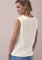 Street One V-Neck und Knopfleiste Weste off white (Damen) Vorschaubild