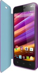 Wiko Flip Cover für Jimmy violett