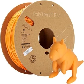 Polymaker PolyTerra PLA, sunrise orange, Spule, 1.75mm, 1.00kg