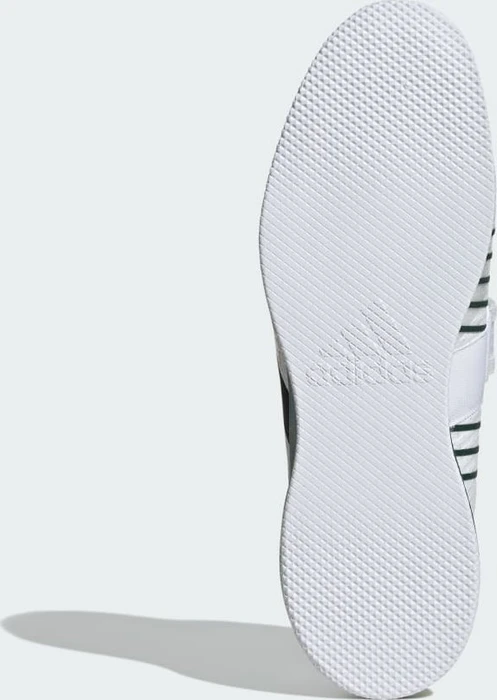 adidas Adipower 3 cloud white/core black/collegiate green
