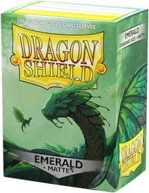 Dragon Shield Matte Sleeves Standard emerald, 100 Stück