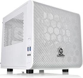 Thermaltake Core V1 Snow Edition, Acrylfenster, Mini-ITX (CA-1B8-00S6WN-01)
