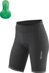 Gonso Sitivo Fahrradhose kurz black/bright green (Damen)