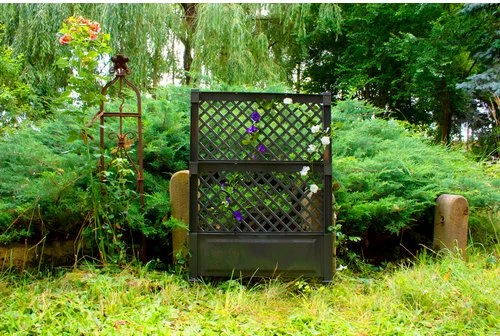 KHW Rankgitter 100cm anthrazit (47705)