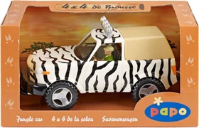 Papo Wildtiere der Welt - Savannen-Wagen mit Fahrer