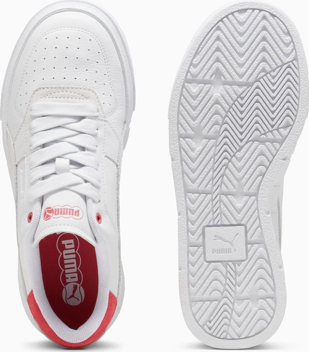 Puma Cali Court Match puma white/tart cherry (Damen)