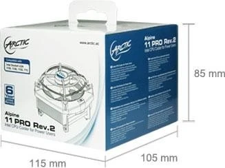 ARCTIC Alpine 11 Pro Rev. 2