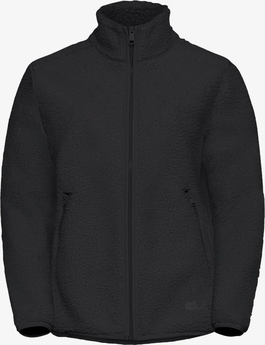 Jack Wolfskin High Curl Fleece Jacke schwarz (Damen)