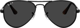 Ray-Ban RB3925 Aviator Max polished black/black polarised