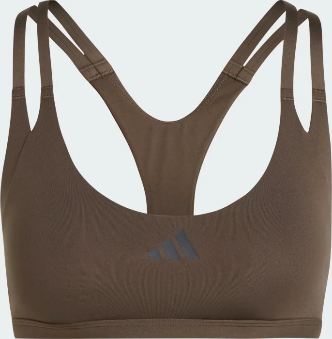 adidas Aeroimpact Luxe Training Light-Support Sport-BH shadow olive (Damen)