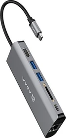 ADAM elements Casa USB-C Hub grau (AAPADHUBA01GY)